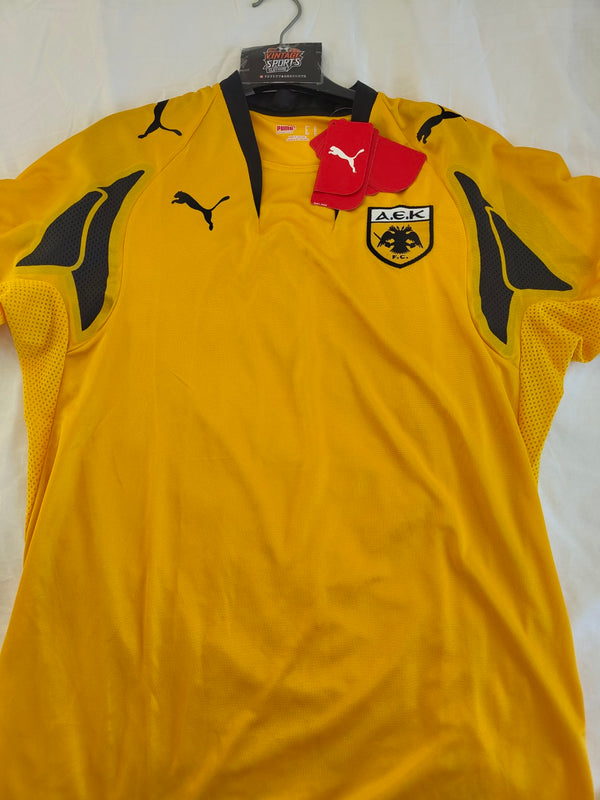NEW AEK Athens Home Football shirt 2007-2008 (M)