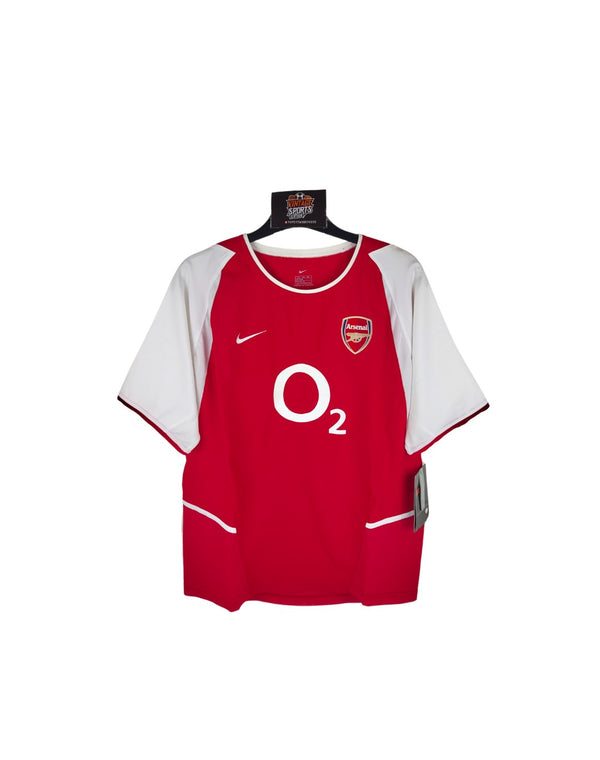 NEW Arsenal FC Home Football Shirt 2002-2004 (Youths)