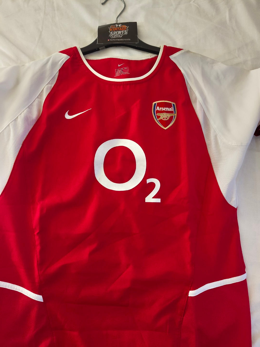 NEW Arsenal FC Home Football Shirt 2002-2004 (Youths)
