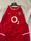 NEW Arsenal FC Home Football Shirt 2002-2004 (Youths)