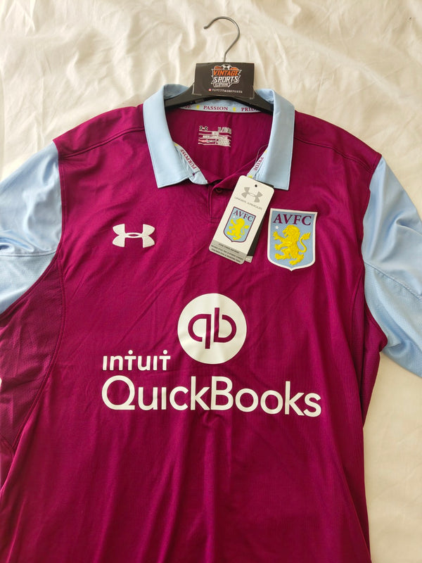 NEW Aston Villa Home Football Shirt 2016-2017 (XL)