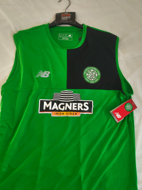 NEW Celtic FC Football Vest Shirt 2016-2017 (XL)