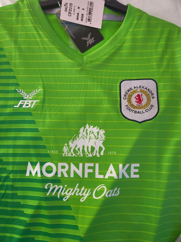 NEW Crewe Alexandra Goalkeeper Football shirt 2011-2022 (S)