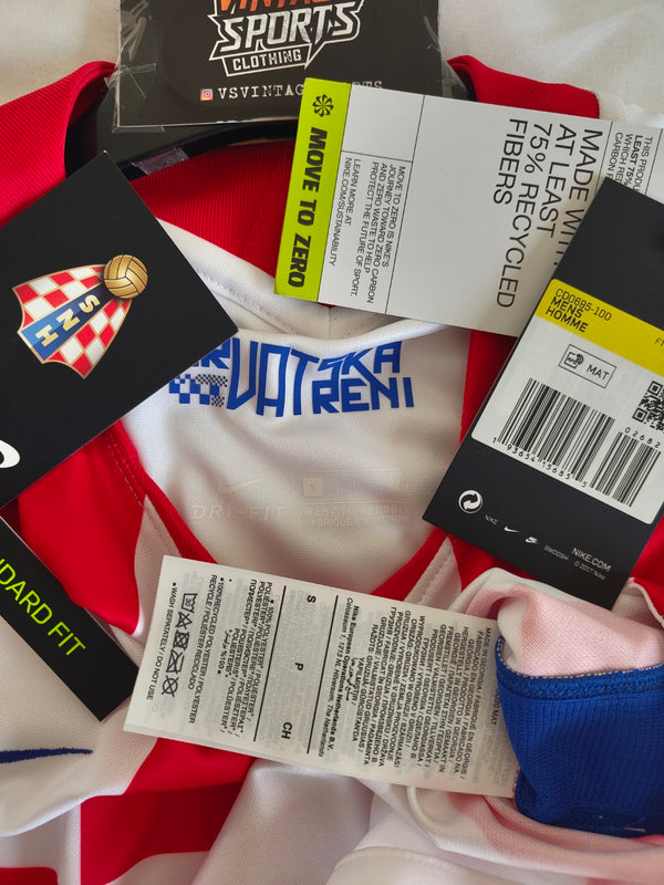 NEW Croatia Home Football Shirt 2020-2021 (S)