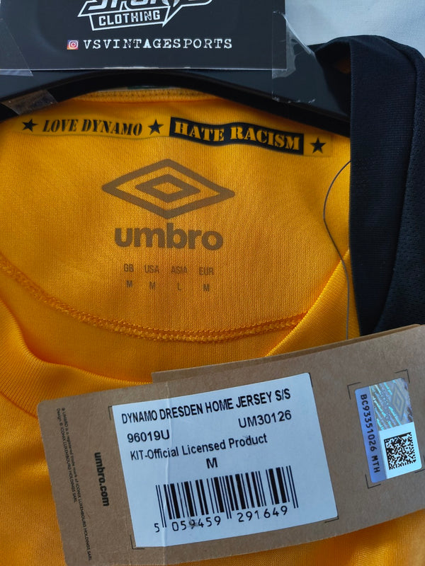 NEW Dynamo Dresden Home Football Shirt 2021-2022 (M)