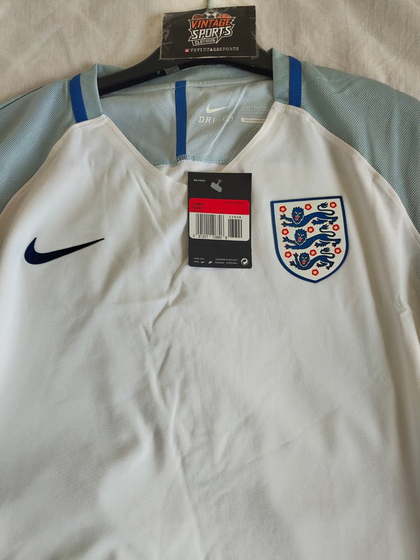 NEW England Player Issue Long Sleeve Home Football Shirt 2016-2017 (Womens)