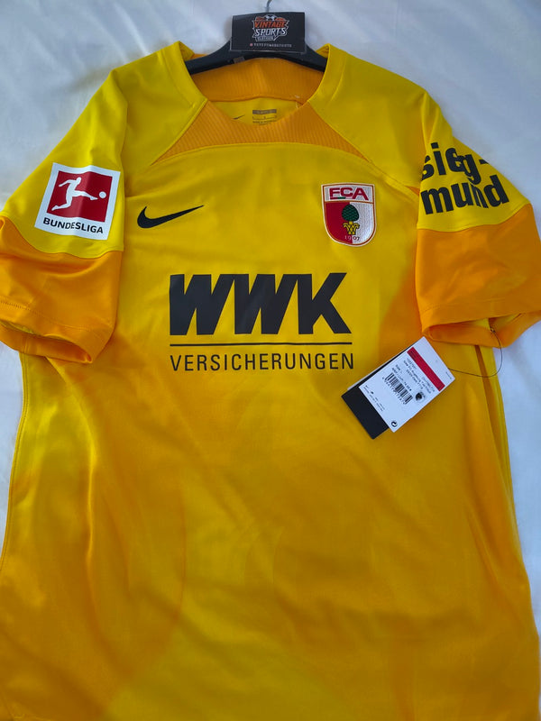NEW FC Augsburg Goalkeeper Football Shirt 2022-2023 (L) #1 Gikiewicz