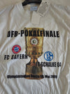 NEW FC Bayern Munich Football T-Shirt Cup Final Schalke 04 2004-2005 (L)