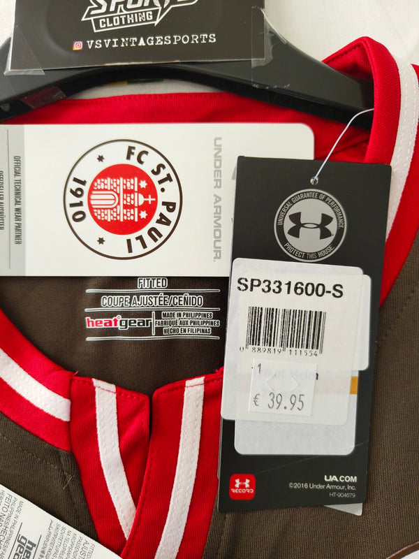 NEW FC ST Pauli Home Football Shirt 2016-2017 (S)