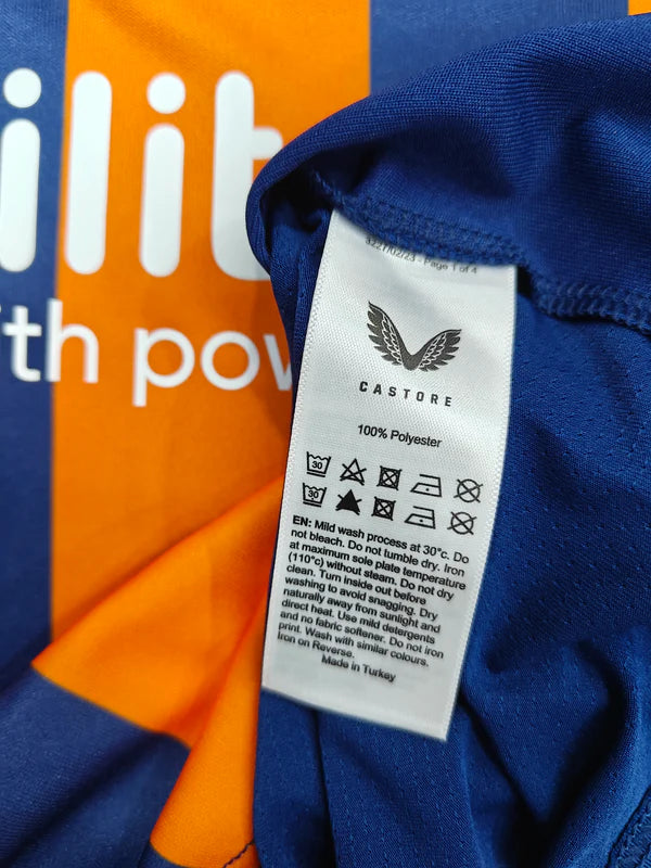 NEW Glasgow Rangers FC Third Football Shirt 2023-2024 (S)