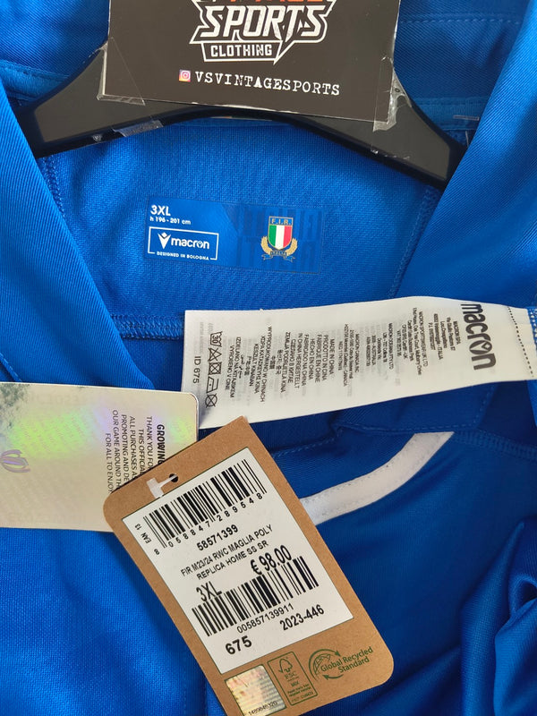 NEW Italy Home Rugby Shirt 2023 (3XL)