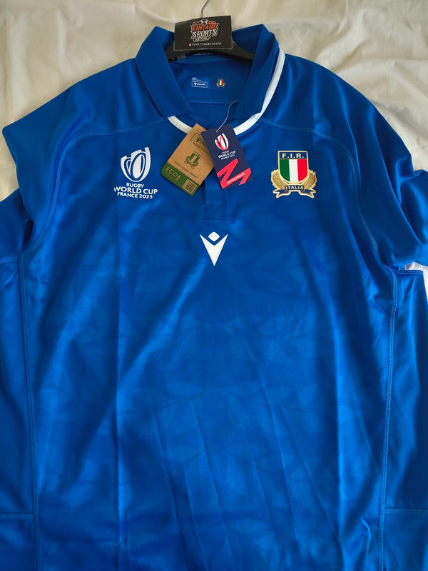 NEW Italy Home Rugby Shirt 2023 (3XL)