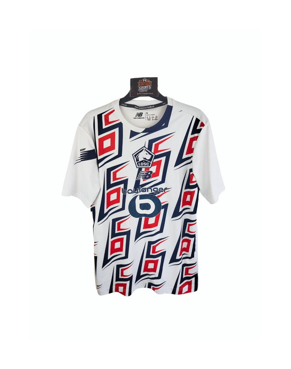 NEW LOSC Lille Pre-Match Football Shirt 2023-2024 (S)
