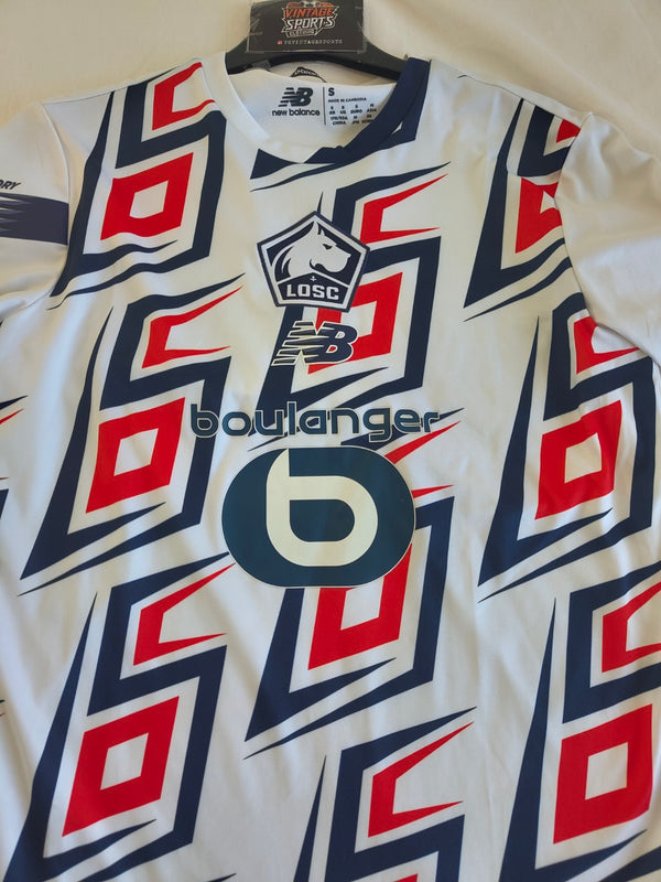 NEW LOSC Lille Pre-Match Football Shirt 2023-2024 (S)