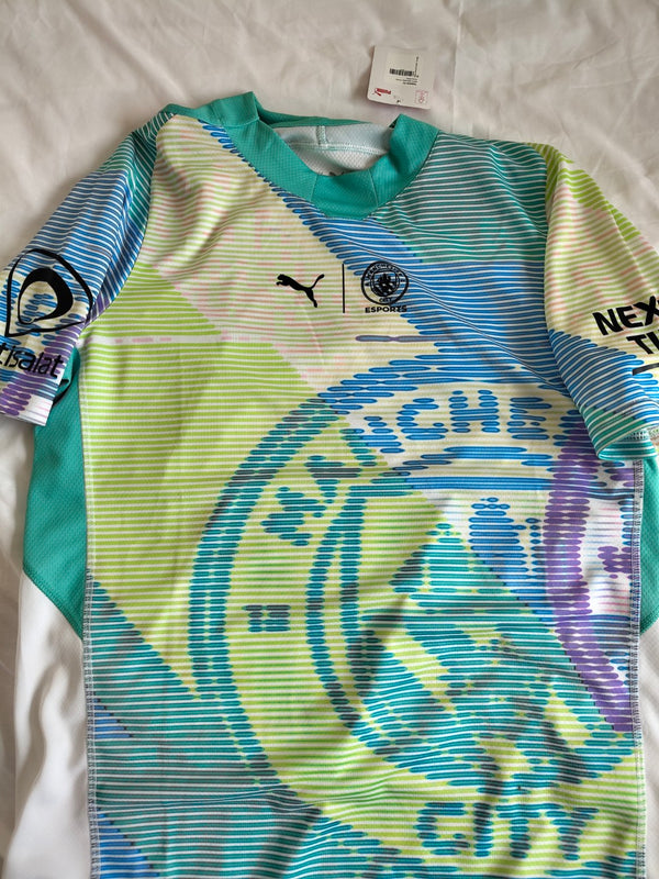 NEW Manchester City ESports Football Shirt 2022-2023 (M)