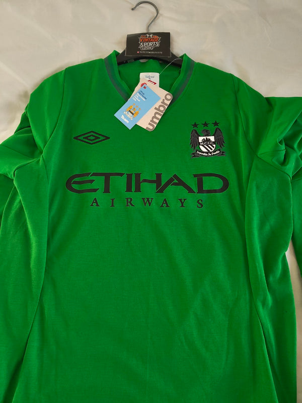 NEW Manchester City Goalkeeper Football Shirt 2012-2013 (M)