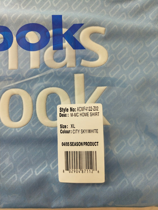 NEW Manchester City Home Football Shirt 2004-2006 (XL)