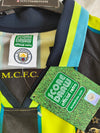 NEW Manchester City Official Retro Away Football Shirt 1998-1999 (L)