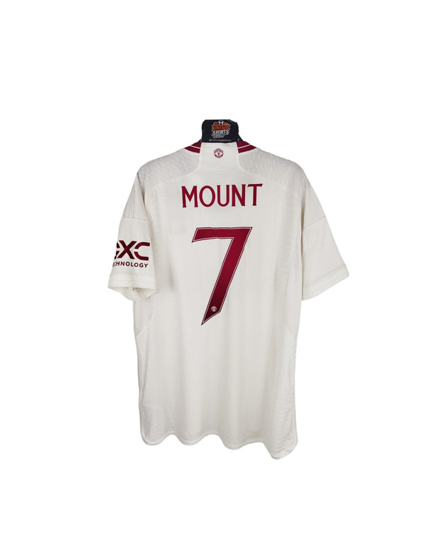 NEW Manchester United Third Football Shirt 2023-2024 (L) 7 Mount