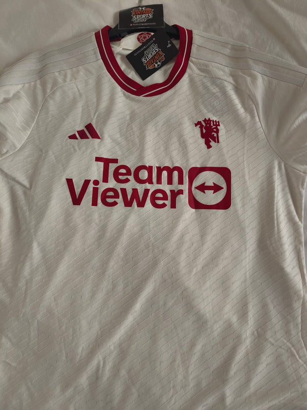 NEW Manchester United Third Football Shirt 2023-2024 (L) 7 Mount