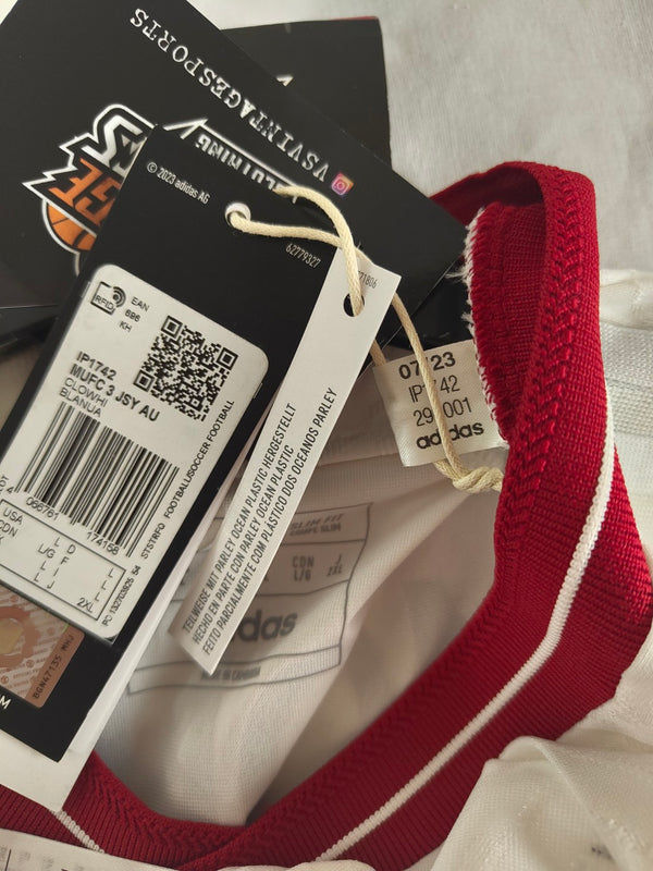 NEW Manchester United Third Football Shirt 2023-2024 (L) 7 Mount