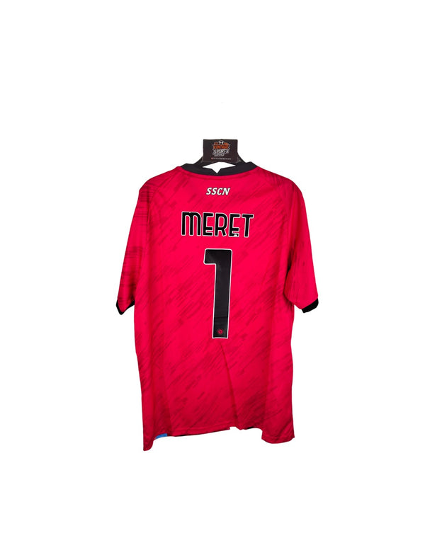 NEW Napoli Special Champions Goalkeeper Football Shirt 2022-2023 (L) 1 Meret