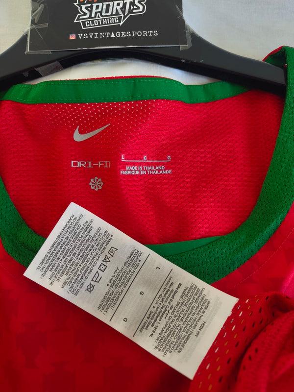 NEW Portugal Reissue Home Football Shirt 2004 (L)