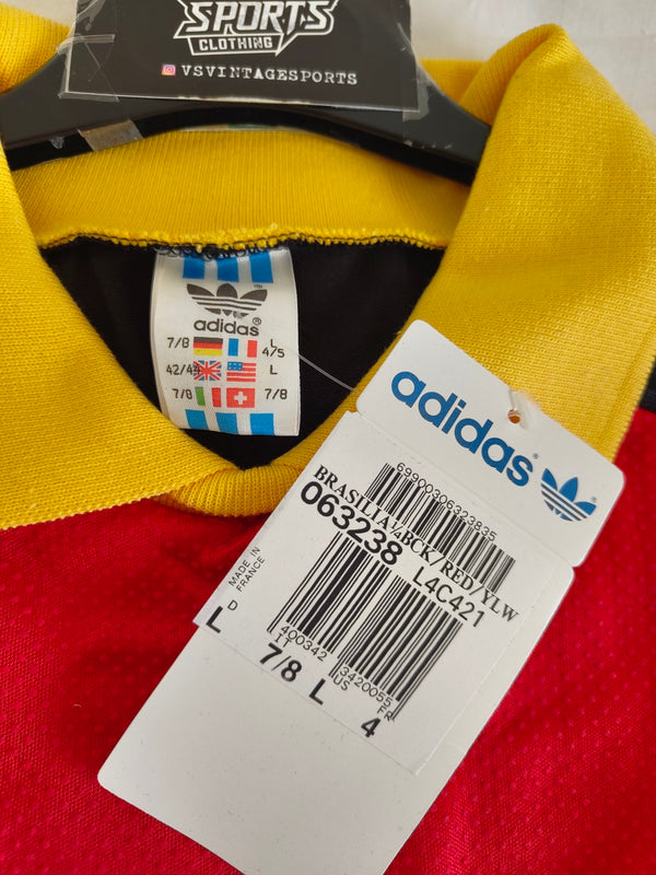 NEW Vintage Adidas Brasilia Football Template Goalkeeper Shirt 1980s (L)