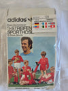 NEW Vintage Adidas Shorts 1980s Blue White (Kids)