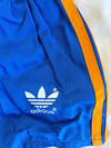 NEW Vintage Adidas Shorts 1980s Blue Orange (Kids)