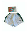 NEW Vintage Adidas Shorts 1980s White Green (Youths)