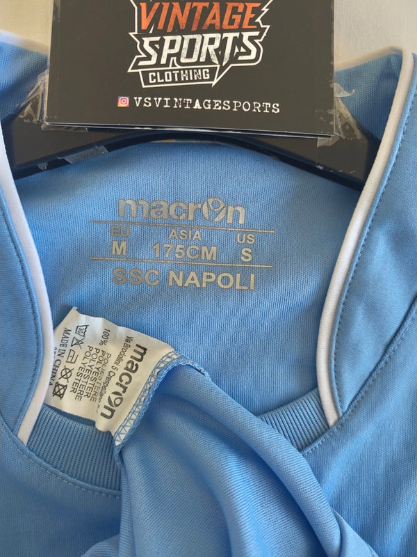 Napoli Home Football Shirt 2009-2010 (M) 27 Quagliarella