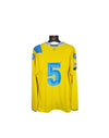 Napoli Matchworn U20 Team Third Football Shirt 2013-2014 (L) Number 5