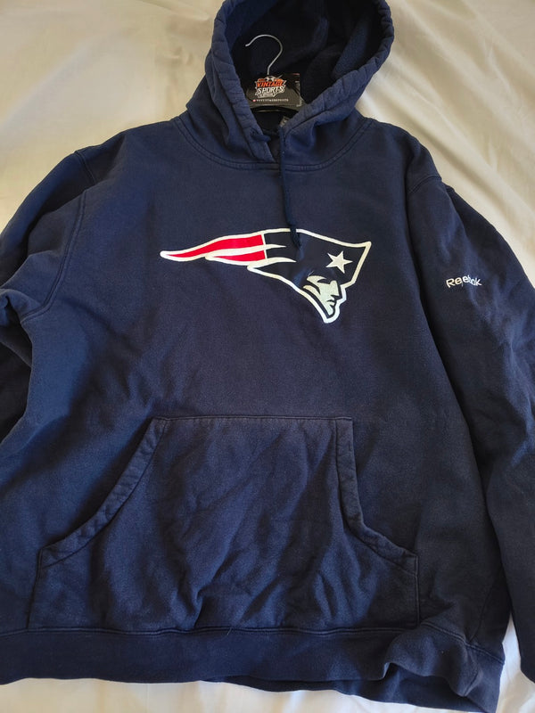 New England Patriots NFL Hoodie Sweatshirt 2000s (M)