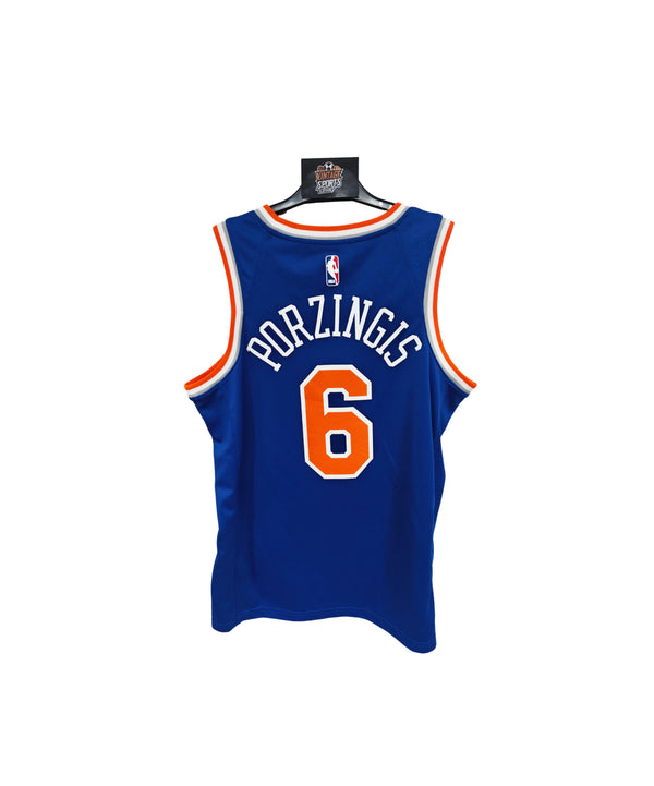 New York Knicks NBA Basketball Swingman Jersey 2010s (M - 44) 6 Porzingis