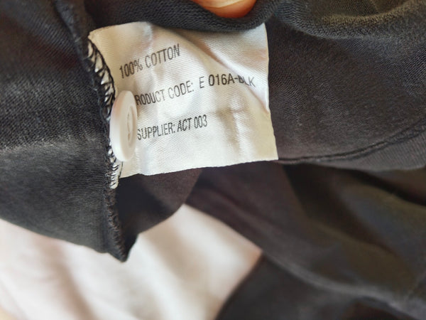 New Zealand All Blacks Home Rugby Shirt 1990s (M)