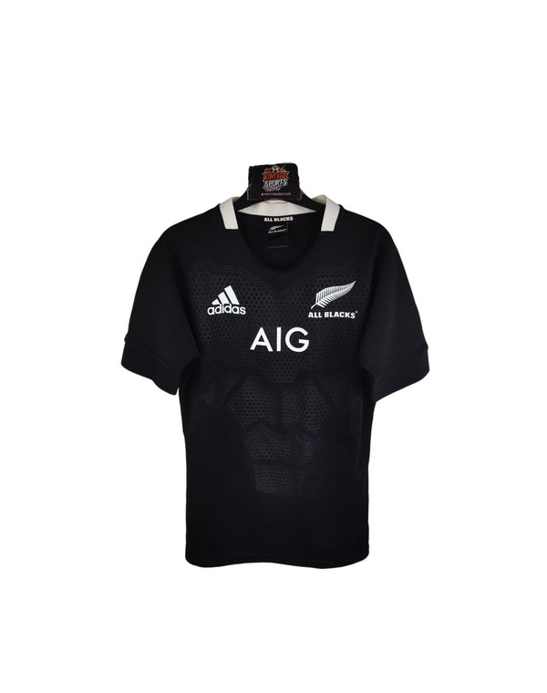 New Zealand All Blacks Home Rugby Shirt 2018-2019 (S)