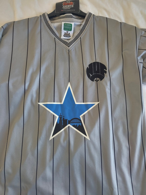 Newcastle United Official Retro Away Football Shirt 1983-1985 (M)
