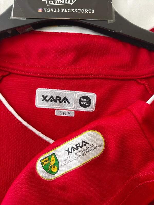 Norwich City Away Football Shirt 2007-2008 (M) Number 6