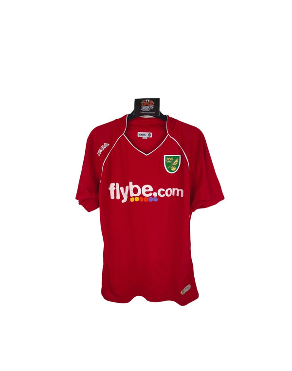 Norwich City Away Football Shirt 2007-2008 (M) Number 6