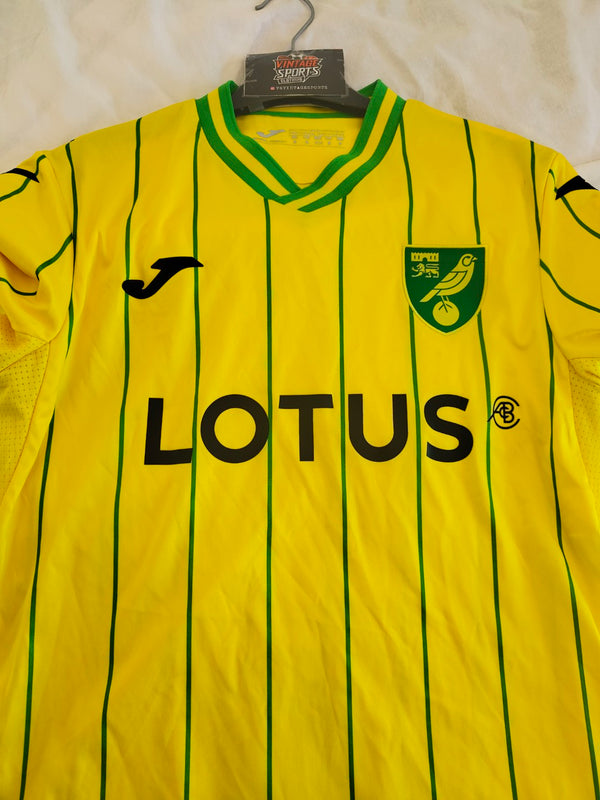 Norwich City Home Football Shirt 2022-2023 (S)