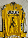 Once Deutsche Bank Thermal Long Sleeve Cycling Shirt Jersey 1998 (XL)
