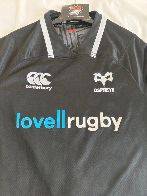 Ospreys Rugby Home Shirt 2017-2018 (XL)