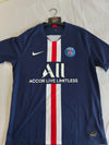 PSG Paris SG Home Football Shirt 2019-2020 (L) #7 Mbappe