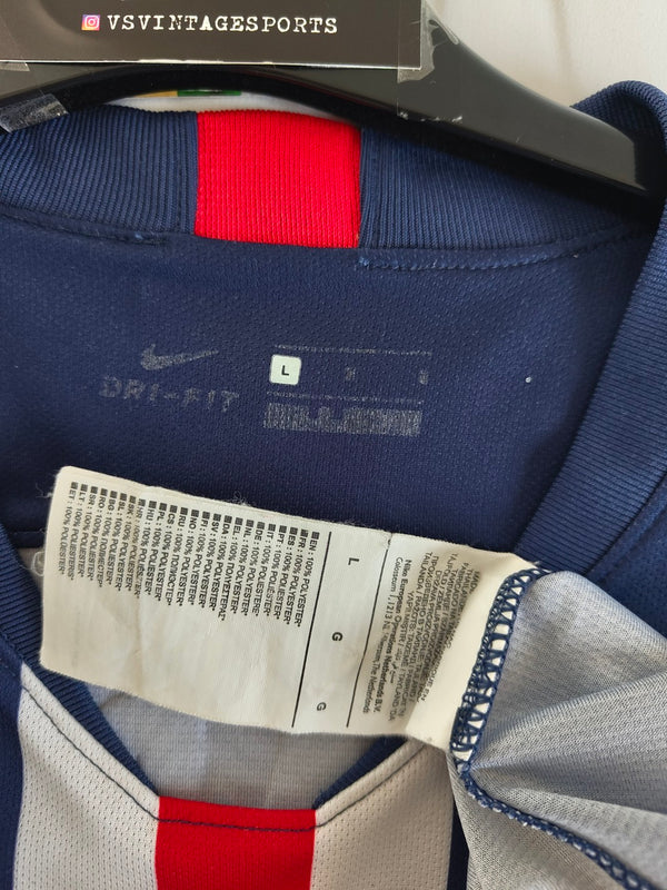 PSG Paris SG Home Football Shirt 2019-2020 (L) #7 Mbappe