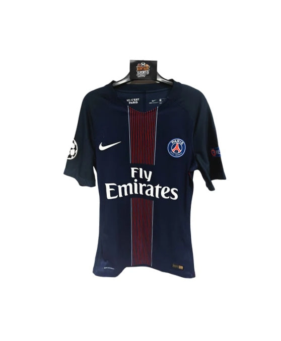 PSG Paris SG Player Issue Home Football Shirt 2016-2017 (S)