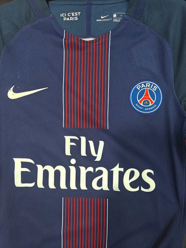 PSG Paris SG Player Issue Home Football Shirt 2016-2017 (S)