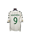 Panathinaikos FC Away Football Shirt 2020-2021 (L) #9 Macheda