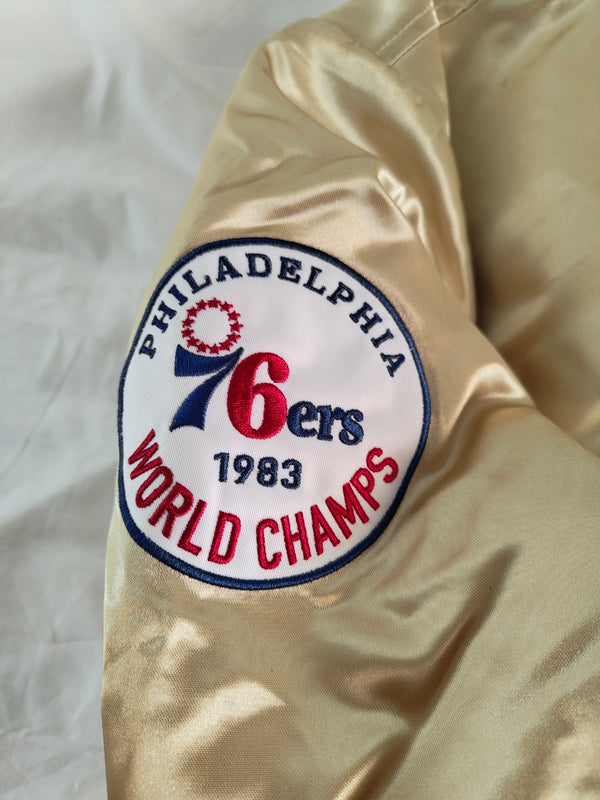 Philadelphia 76ers NBA Satin Jacket 1983 (L)