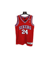 Philadelphia 76ers Sixers NBA Basketball 1990s (XL) #24 Jones